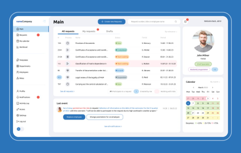 UX/UI Design PlanProject