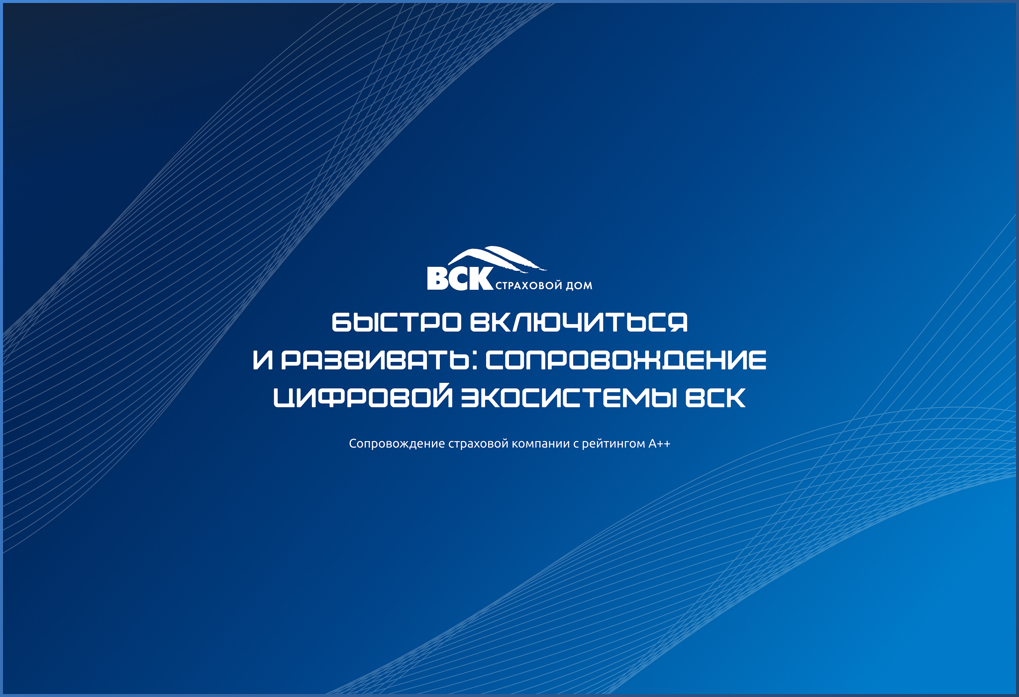 Техническое сопровождение ВСК