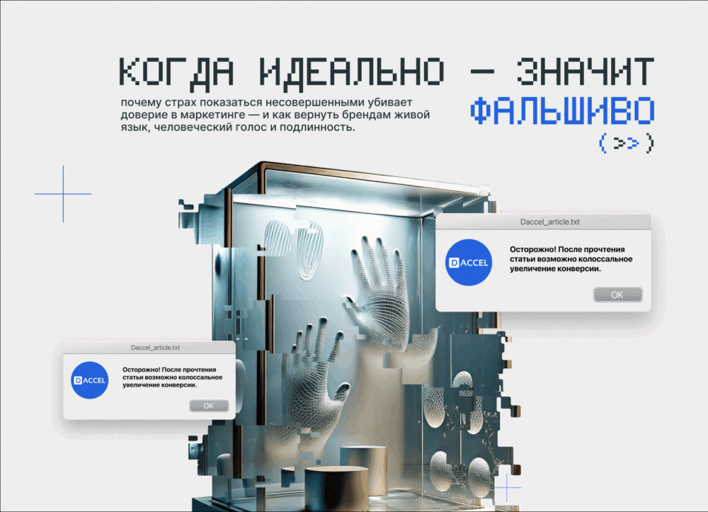 Когда маркетинг звучит фальшиво: как вылизанные тексты убивают доверие
